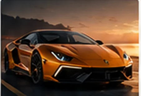 Samochód marki Lamborghini